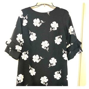 Banana Republic 3/4 Sleeve Floral Dress